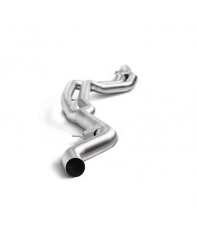 Ligne d'échappement Cat-Back AKRAPOVIC en Inox pour BMW M240i (F22/F23)(2016-)