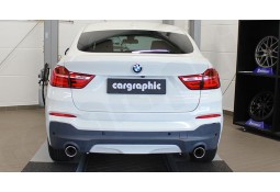 Echappement sport "Active Sound System " CARGRAPHIC pour Bmw X4 F26 avec Pack M