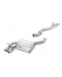 Ligne d'échappement Cat-Back MILLTEK Sport pour AUDI S3 2,0T SportBack 8P (2007-2012)