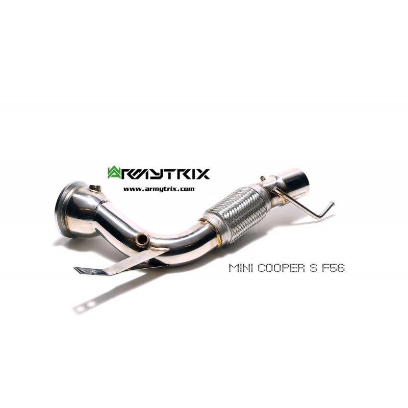 Descente de turbo avec Suppression de catalyseurs ARMYTRIX pour Mini Cooper S F56 (2014-)
