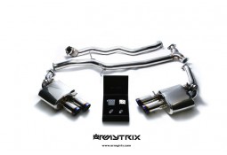 Ligne d'échappement Cat-Back ARMYTRIX à valves pour Audi A5 Coupé/Cabriolet 1,8 TFSI / 2,0 TFSI / 2,0 TFSI Quattro (2008-2015)