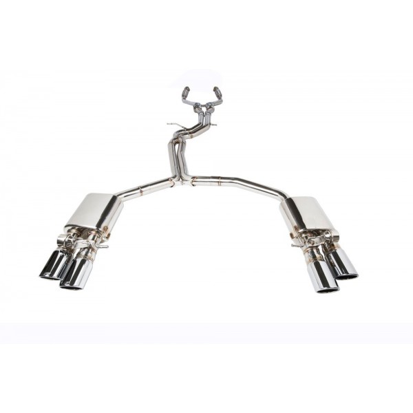 Ligne d'échappement Cat-Back Inox à valves IPE INNOTECH Audi S4 / S5 (2009-2015)