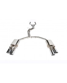 Ligne d'échappement Cat-Back Inox à valves IPE INNOTECH Audi S6 / S7 (2013-2016)