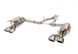 Ligne d'échappement Cat-Back Inox à valves IPE INNOTECH Mercedes-Benz C 63 AMG (W204) (2009-2013)