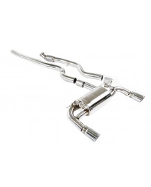 Ligne d'échappement Cat-Back Inox à valves IPE INNOTECH BMW 335i (F30) (2011-2015)