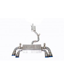 Ligne d'échappement Cat-Back Inox à valves IPE INNOTECH VW Golf 7 R (2014-2016)