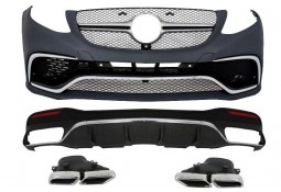 Kit carrosserie look GLE63 AMG pour Mercedes GLE SUV (X166)(2015-) (Pack AMG)