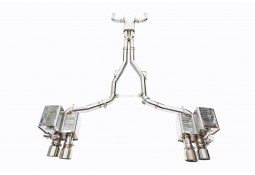 Ligne d'échappement Cat-Back Inox à valves IPE INNOTECH Maserati Ghibli / S / SQ4  (2014-2015)