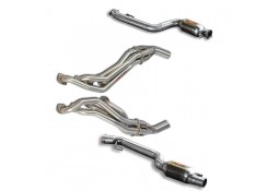 Collecteurs Inox + Suppression de catalyseurs inox SUPERSPRINT Mercedes SLK55 AMG R171 (2004-)