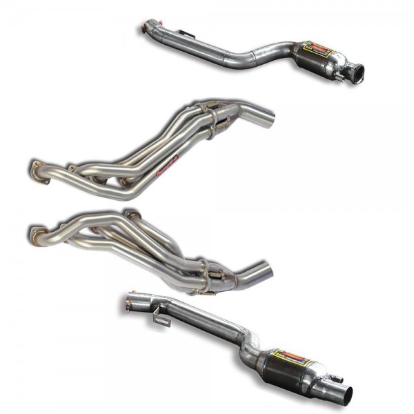 Collecteurs Inox + Suppression de catalyseurs inox SUPERSPRINT Mercedes SLK55 AMG R171 (2004-)