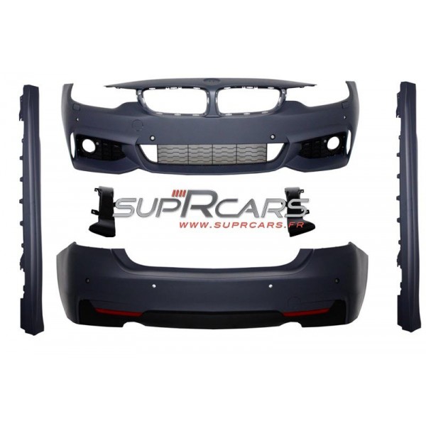 Kit carrosserie look Pack M-Technik pour Bmw Série 4 (F32/F33/F36)