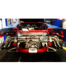 Ligne d'échappement Cat-Back Inox à valves IPE INNOTECH Lamborghini Huracan LP610-4 (2014-2015)