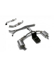 Ligne d'échappement inox Cat-Back ARMYTRIX à valves pour Mercedes Classe C43 AMG / C450 / C400 (W/S/C205) (2015-)