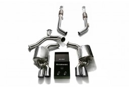 Ligne d'échappement inox Cat-Back ARMYTRIX à valves pour Mercedes Classe C43 AMG / C450 / C400 (W/S/C205) (2015-)