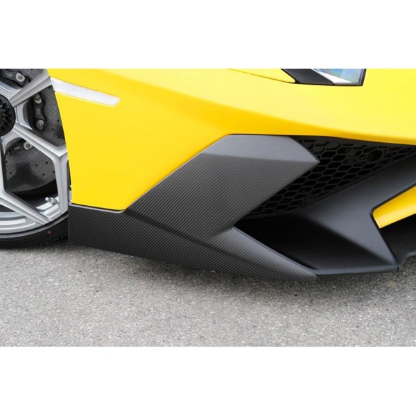 Spoiler Latéral Avant Carbone NOVITEC Lamborghini AVENTADOR SV (+Roadster SV)