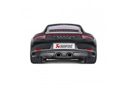 Diffuseur Carbone AKRAPOVIC en Titane pour Porsche 991.2 Carrera Cabriolet S / 4 / 4S / GTS (2016-)