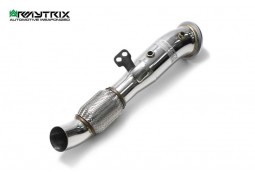 Descente de turbo avec suppression de catalyseurs inox ARMYTRIX pour BMW 340i / 440i (F32/F33/F30F31) (2016-)