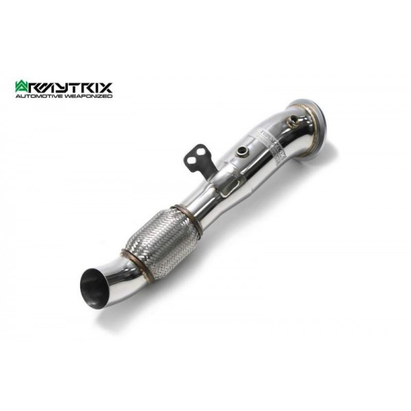 Descente de turbo avec suppression de catalyseurs inox ARMYTRIX pour BMW 340i / 440i (F32/F33/F30F31) (2016-)