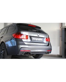 Echappement sport look M3 "Active Sound System " CarGraphic pour Bmw Série 3 330d / 335d + X-drive (F30/F31)