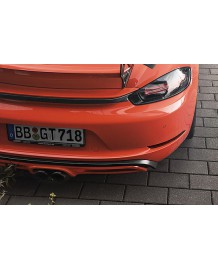 Bandeau de coffre carbone TECHART pour Porsche 718 Boxster / Cayman + S + GTS + T + GT4 + Spyder