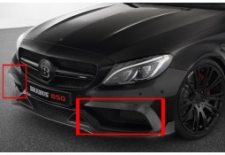 Extensions de pare-chocs avant BRABUS en Carbone pour Mercedes Classe C63 AMG Coupé (A/C205)