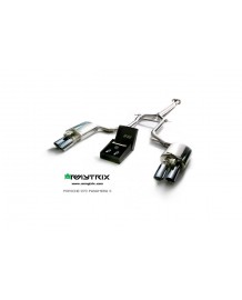 Ligne d'échappement inox Cat-Back ARMYTRIX à valves Porsche Panamera 4 / 4S / GTS 3,6 V6 / 4,8 V8 (2009-2014)