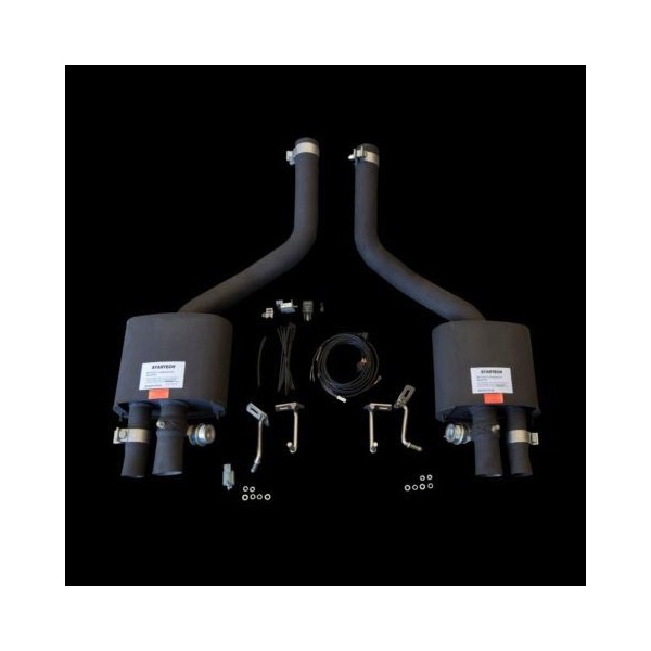 Silencieux d'échappement à valves sport STARTECH pour Bentley Continental GTC (2015-)