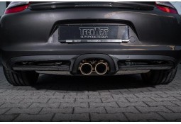 Diffuseur arrière carbone TECHART pour Porsche Cayman / Boxster 981 (2012-)