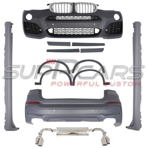 Kit carrosserie look Pack M pour Bmw X4 (F26)