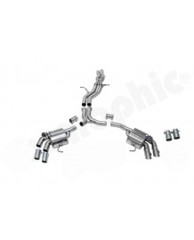 Ligne d'échappement inox CARGRAPHIC à valves pour Porsche Macan Turbo / S 