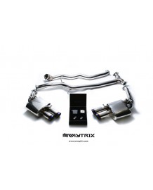 Ligne d'échappement Cat-Back ARMYTRIX à valves pour Audi A5 Coupé/Cabriolet 1,8 TFSI / 2,0 TFSI / 2,0 TFSI Quattro (2008-2015)