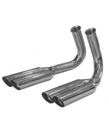 Embouts d'échappements Tubi Style Lamborghini Diablo 70x4 (1990-2001)