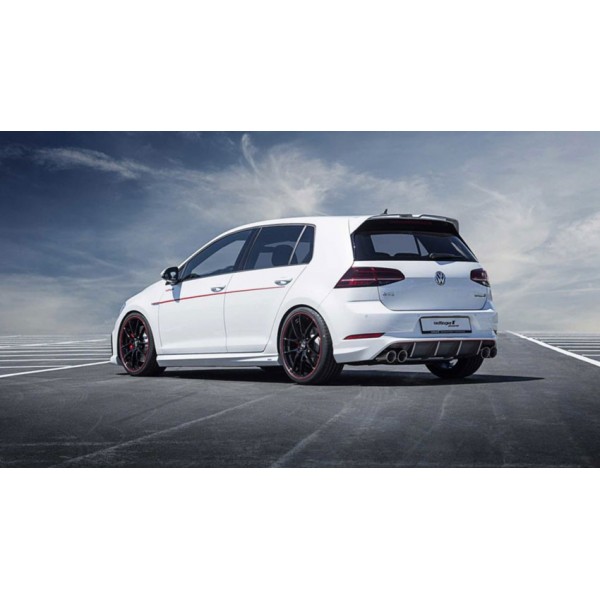 Diffuseur arrière 4 sorties OETTINGER Golf 7.5 GTI / GTD Facelift (04/2017+)