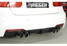 Diffuseur arrière Rieger 4 sorties pour Bmw Série 3 (F30/F31) Pack M
