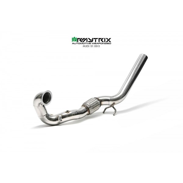 Descente de turbo avec suppression de catalyseurs inox ARMYTRIX Audi S1 3P/SportBack (8X) (2015-)