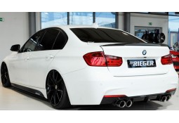 Diffuseur arrière Rieger 4 sorties pour Bmw Série 3 (F30/F31) Pack M