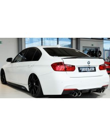 Diffuseur arrière Rieger 4 sorties pour Bmw Série 3 (F30/F31) Pack M