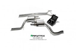 Ligne d'échappement inox Cat-Back ARMYTRIX à valves Porsche Panamera 4 / 4S 3,0 V6 Twin Turbo (2014-)