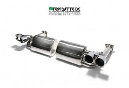 Ligne d'échappement inox ARMYTRIX à valves Porsche 997.1 3,6 Turbo (2006-2008)