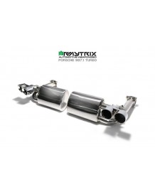 Ligne d'échappement inox ARMYTRIX à valves Porsche 997.1 3,6 Turbo (2006-2008)