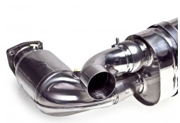 Echappement inox TUBI STYLE pour Porsche 997.2 Turbo/Turbo S (2010-2013)- Silencieux + Catalyseurs sport