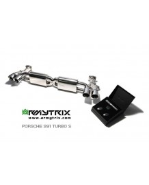 Ligne d'échappement inox ARMYTRIX à valves Porsche 991 Turbo / Turbo S (2013-2015)