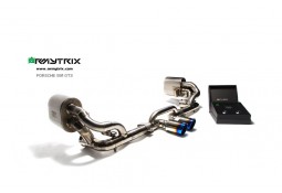 Ligne d'échappement sport Cat-Back inox ARMYTRIX à valves pour Porsche 997 GT3 (2006-2011)