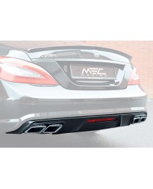 Diffuseur arrière MEC DESIGN + embouts échappement AMG pour Mercedes Classe CLS (C218) Pack AMG