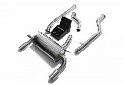 Ligne d'échappement Cat-Back inox ARMYTRIX à valves pour BMW 420i / 430i 2WD (F32/F33) (2015-)