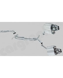 Ligne d'échappement Cat-Back Inox à valves CarGraphic® Audi RS7 (4G)