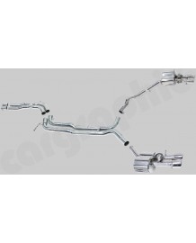 Ligne d'échappement Cat-Back Inox à valves CarGraphic® Audi A7/S7 (4G)