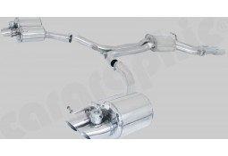 Ligne d'échappement Cat-Back Inox à valves CarGraphic® Audi RS5 (B8)