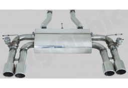 Silencieux Arrière Inox à valves CarGraphic® Jaguar XK R 4,2l
