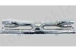 Tubes de sortie "X" Inox CarGraphic® Porsche 911 Turbo / Turbo S (991.1/991.2)